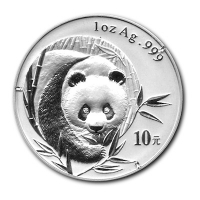 China - 10 Yuan Panda 2003 - 1 Oz Silber