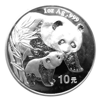 China - 10 Yuan Panda 2004 - 1 Oz Silber