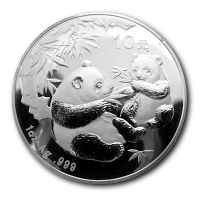 China 10 Yuan Panda 2006 1 Oz Silber
