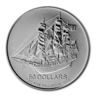Cook Island - 50 CID Bounty - 1 Oz Palladium (DIFF)