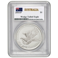 Australien - 1 AUD Wedge Tailed Eagle 2014 - 1 Oz Silber