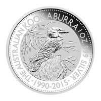 Australien - 10 AUD Kookaburra 2015 - 10 Oz Silber