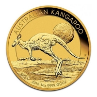 Australien - 100 AUD Knguru 2015 - 1 Oz Gold
