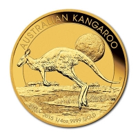 Australien - 25 AUD Knguru 2015 - 1/4 Oz Gold