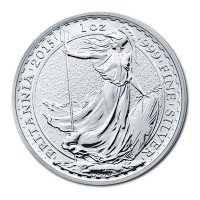 Großbritannien - 2 GBP Britannia 2015 - 1 Oz Silber