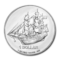 Cook Island 1 CID Bounty 2010 1 Oz Silber