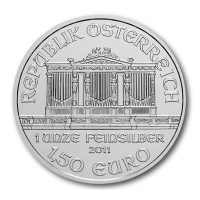 Österreich 1,5 EUR Wiener Philharmoniker 2011 1 Oz Silber
