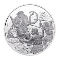 Österreich - 20 EUR Lebendige Urzeit Quartär - 18g Silber PP