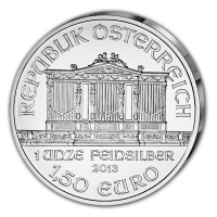 Österreich 1,5 EUR Wiener Philharmoniker 2013 1 Oz Silber