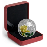Kanada - 20 CAD Wälder Carolinischer Tulpenbaum 2015 - 1 Oz Silber