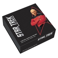 Tuvalu - 1 TVD Star Trek Jean Luc Picard - 1 Oz Silber