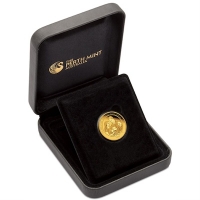 Australien - 25 AUD HRH Princess Charlotte 2015 - 1/4 Oz Gold PP