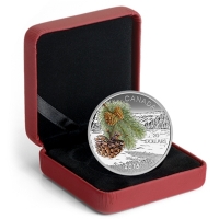 Kanada - 20 CAD Wälder Kiefer 2015 - 1 Oz Silber