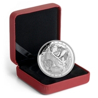Kanada - 20 CAD UNESCO Buffalo und Panda - 1 Oz Silber