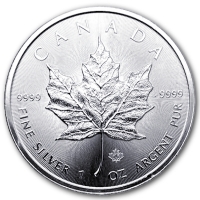 Kanada - 5 CAD Maple Leaf (Diverse) - 1 Oz Silber