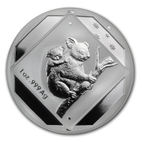 Australien - 1 AUD Road Sign Koala 2014 - 1 Oz Silber