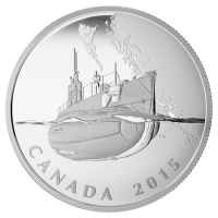 Kanada - 20 CAD Homefront First Submarine 2015 - 1 Oz Silber