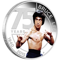 Australien - 1 AUD Bruce Lee 1940-2015 - 1 Oz Silber