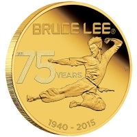 Australien - 25 AUD Bruce Lee 1940-2015 - 1/4 Oz Gold