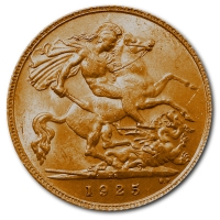 Grobritannien 1/2 Sovereign Georg V 3,66g Gold