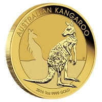 Australien - 100 AUD Knguru 2016 - 1 Oz Gold