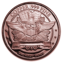 USA - Walking Liberty Eagle - 1 Oz Kupfer