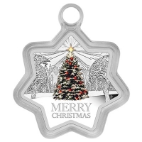 Australien - 1 AUD Weihnachtsbaum 2015 - 1 Oz Silber
