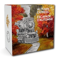 Kanada - 20 CAD Autumn Express 2015 - 1 Oz Silber PP