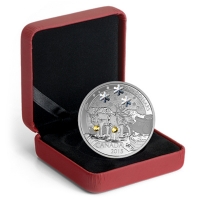 Kanada - 20 CAD Weihnachts Rentier 2015 - 1 Oz Silber