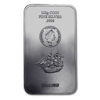 Cook Island - 5 CID Mnzbarren Bounty 2015 - 100g Silber