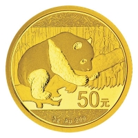 China - 50 Yuan Panda 2016 - 3g Gold