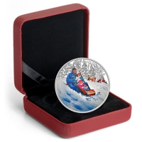 Kanada - 10 CAD Winterfun 2016 - 1/2 Oz Silber