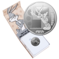 Kanada - 10 CAD Looney Tunes Bugs Bunny 2015 - 1/2 Oz Silber