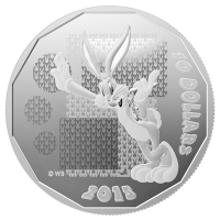 Kanada - 10 CAD Looney Tunes Bugs Bunny 2015 - 1/2 Oz Silber
