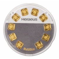 Goldbarren - Heraeus Multidisc - 10 * 1g Gold