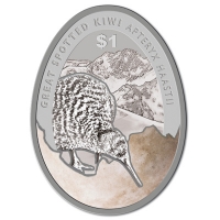 Neuseeland - 1 NZD Kiwi 2016 - 1 Oz Silber Blister