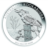Australien - 30 AUD Kookaburra 2016 - 1 KG Silber