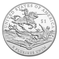 USA - 1 USD Mark Twain 2016 - Silber Proof