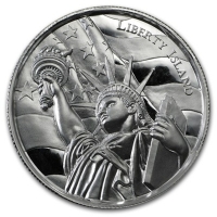 USA - Liberty Island - 2 Oz Silber