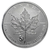 Kanada - 5 CAD Maple Leaf 2016 - 1 Oz Silber Privy Lunar Affe