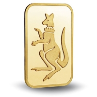 Crown Knguru Goldbarren - 1g Gold