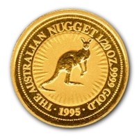 Australien - 5 AUD Knguru 1995 - 1/20 Oz Gold