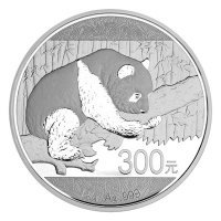 China 300 Yuan Panda 2016 1 KG Silber PP
