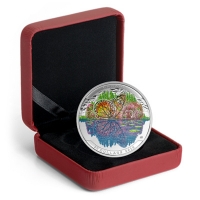 Kanada - 20 CAD Landschaftsillusion Schmetterling - 1 Oz Silber