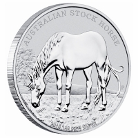 Australien - 1 AUD Stock Horse 2016 - 1 Oz Silber