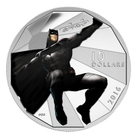 Kanada - 10 CAD Batman 2016 - 1/2 Oz Silber