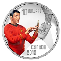 Kanada - 10 CAD Star Trek Scotty 2016 - 1/2 Oz Silber