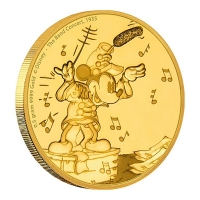 Niue - 2,5 NZD Disney Mickey Mouse Die Band 2016 - 0,5g Gold
