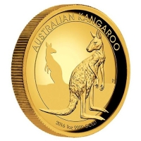 Australien - 100 AUD Knguru 2016 - 1 Oz Gold Proof HR