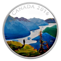 Kanada - 20 CAD Landscape Reaching 2016 - 1 Oz Silber